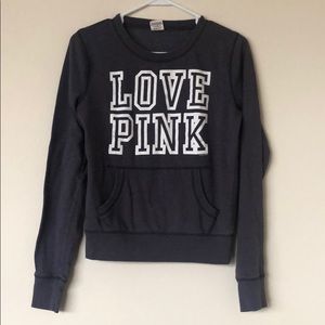 Victoria’s Secret LOVE PINK Crew Kanga Pocket XS